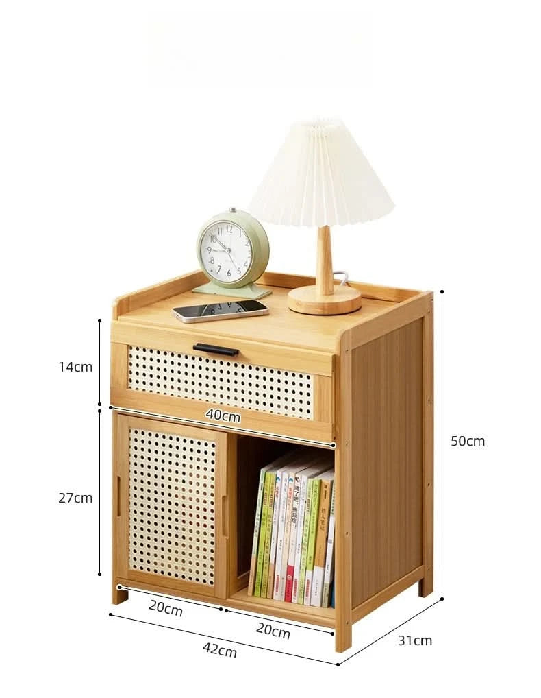 Bedroom bedside table, family living room drawer style storage cabinet, snack storage cabinet, storage box, sofa side table