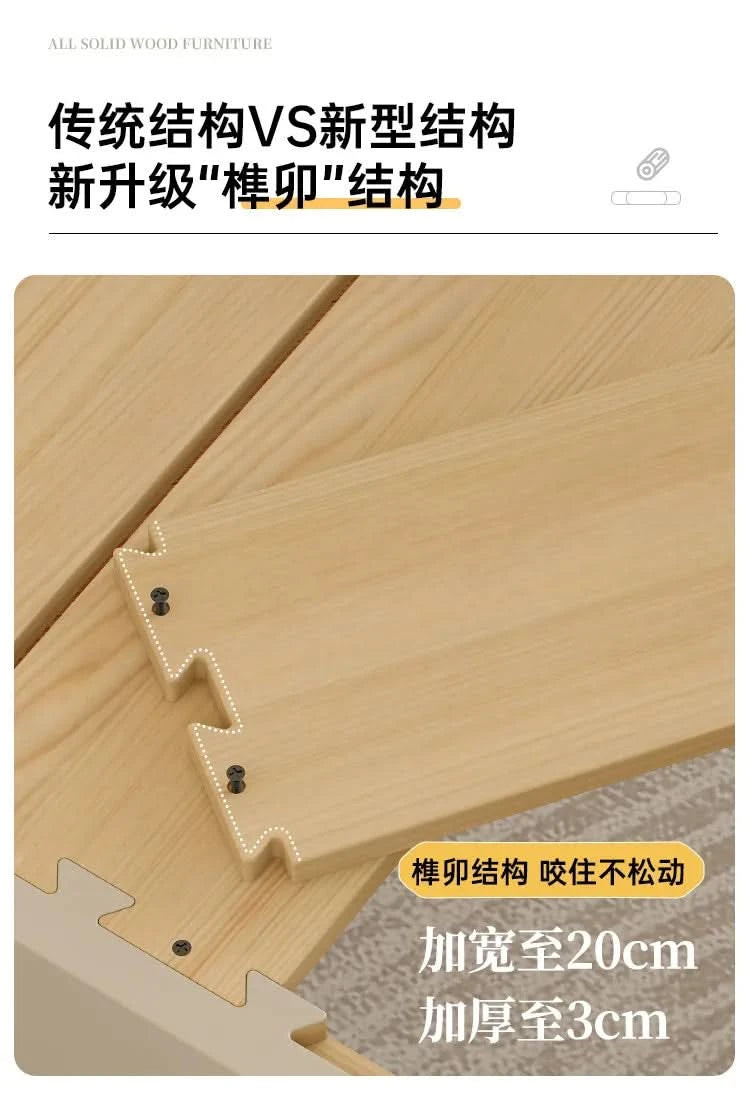 Bedside Table White Double Bed Wooden Bedding Teen Girls Queen Size Double Bed Frame High Clearance Hotel Bedroom Furnitures