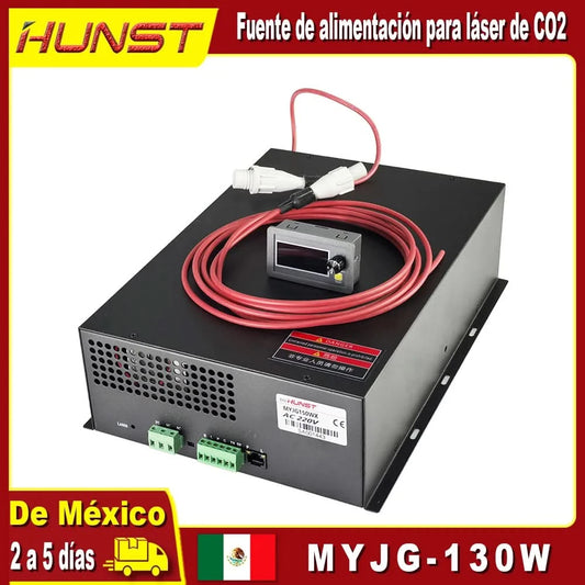 Hunst 130W CO2-Laser-Netzteil MYJG-150W geeignet für 130~150W CO2-Gravier- und Schneidemaschinen-Glasröhre
