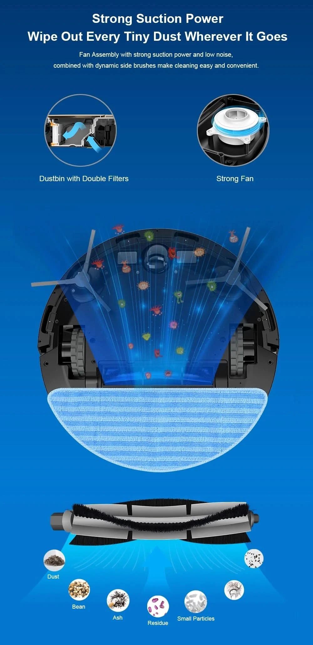 Liectroux/LILIN X6 Robot Vacuum Cleaner,Laser System,6500Pa,Smart Home Appliance,Restricted Area Map,Zone Cleaning for Carpet