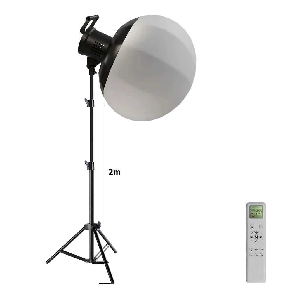 135W Fotografie-LED-COB-Videoleuchte, tageslichtbalancierte Sun Lamp für Porträt-, Blitz- und Studiozubehör, YouTube Live