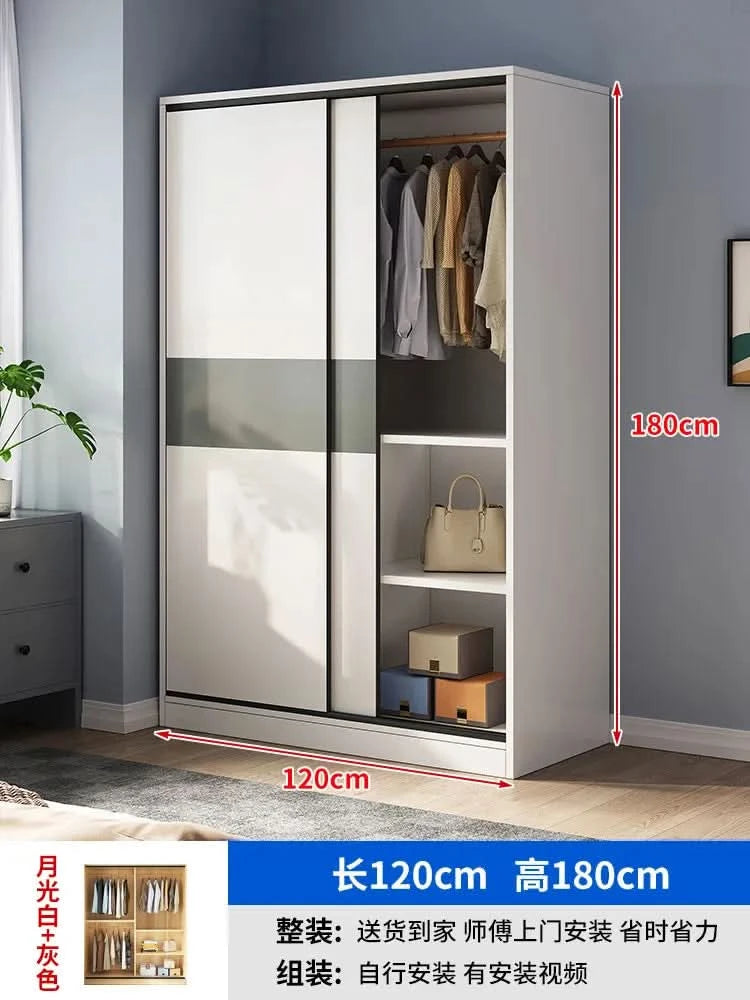 Bedroom Full Size Wardrobes Crafts Storage White Aesthetic Floor Small Wardrobe Dressers Sets Szafy Do Sypialni Home Furniture