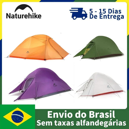 Naturehike Brazil Cloud Up 1-2-3P Camping Rucksack Outdoor Ultraleicht Wasserdichtes Zelt Camping Strandzelt