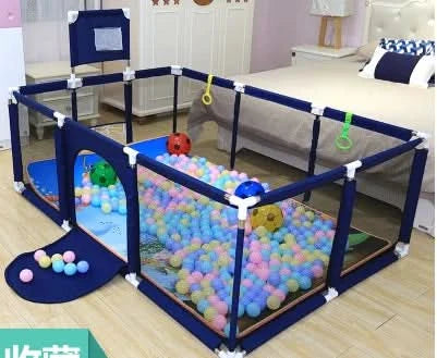 IMBABY-Parque Infantil Grande para Crianças, Cercadinhos De Bebê, Cercadinho Dos Desenhos Animados, Cerca De Atividade De Basque