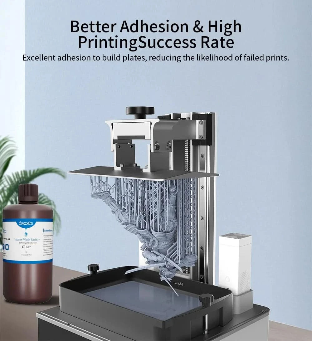 XiaoZhuZi Water Washable 3D Printer Resin Compatible with Anycubic Elegoo