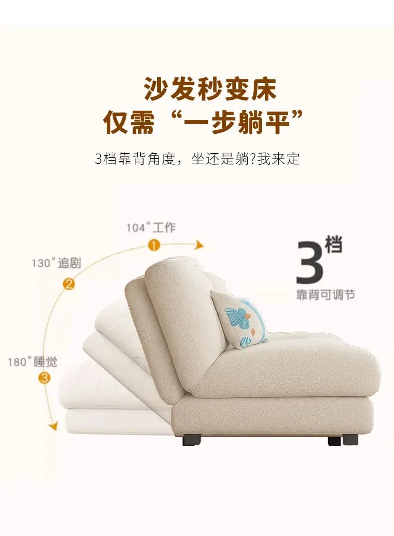 Living Room Loafer Sofas Folding Function Small Outdoor Sofas Modern Design Camas Y Muebles Para El Hogar Home Furniture