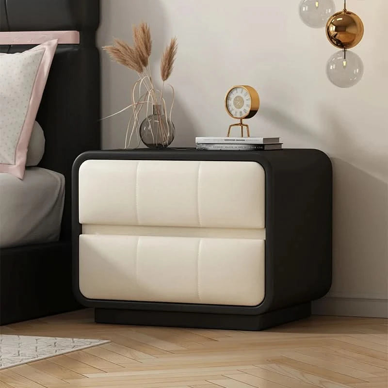 Children's Room Bedside Cabinet Free-Standing Wooden Storage Table Small Side Organizer for Bedroom Balcony