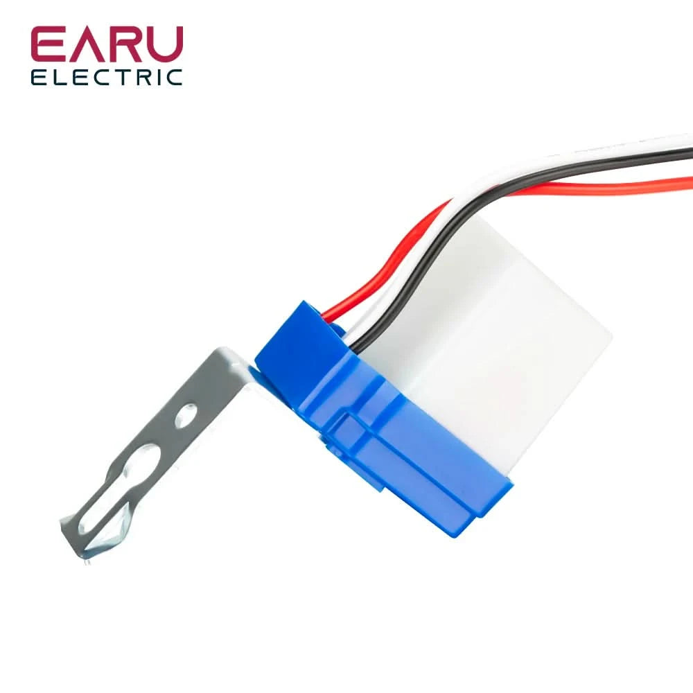 Automatic On Off Photocell Street Lamp Light Switch Controller DC 24V AC 110V 220V 50-60Hz 10A Photo Control Sensor Switch
