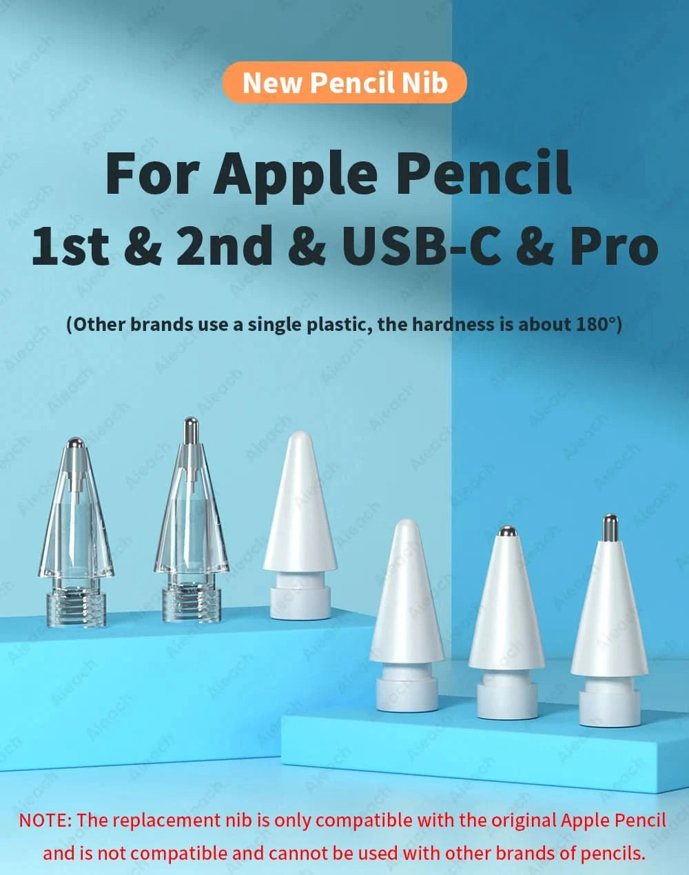 For Apple Pencil Pen Nib Pencil Case For Apple Pencil Tip 2B HB 3.0 Soft Hard For Apple Pencil 1st 2nd Generation Accessories