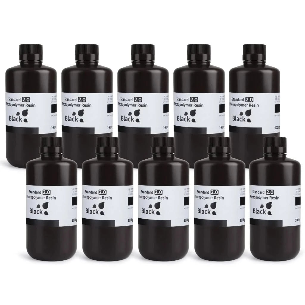 Elegoo 1KG/2KG/4KG UV Resin 2.0 For 3D Printer SATURN 3 ULTRA 3D Printing Material UV Resin Normal 1kg Liquid Bottle