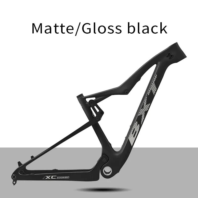 BXT NEW Full Suspension Boost 29er Frame XC Mountain Bicycle Thru Axle Frame UDH hanger