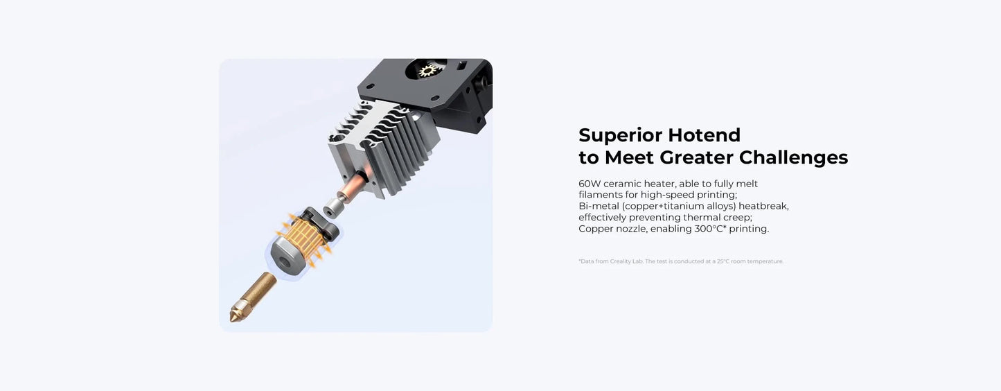 Creality 3D Ender-3 v3 KE Printer Upgrade Sprinte Direct Drive Extruder Hands-free Auto Leveling 32 Bits Silent Motherboard