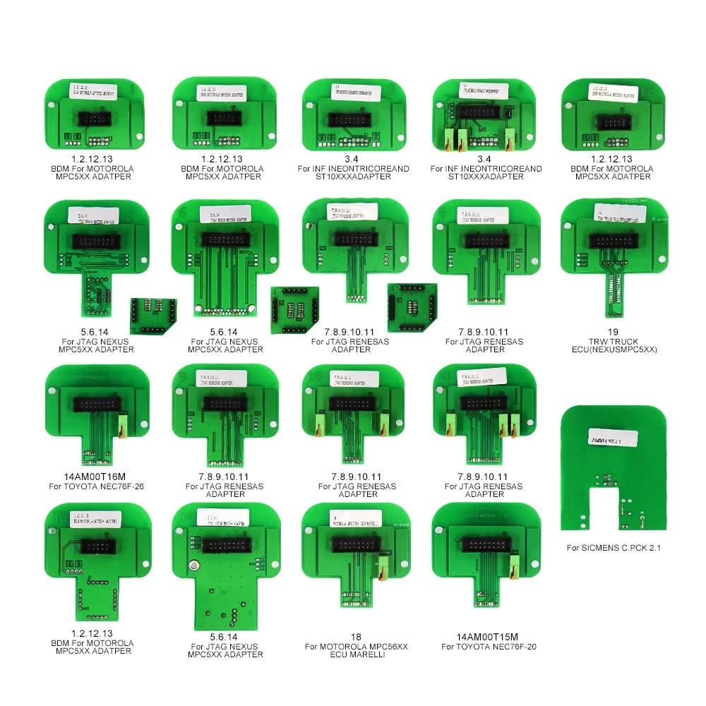 LED BDM FRAME Stainless Steel With 4 Probe Pens 22PCS BDM Adapters For KTAG/KESS/Fgtech ECU Chip Tuning Programmer Tool