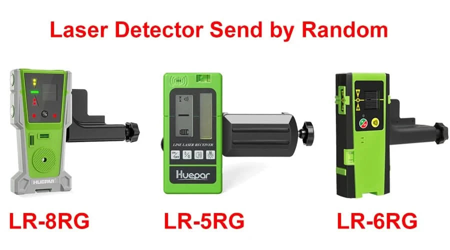 Huepar 16 Lines 4D Self-Leveling Laser Level 4x360°Cross Line Laser with LCD Screen Bluetooth & Remote Control 2x Battery Z04CG