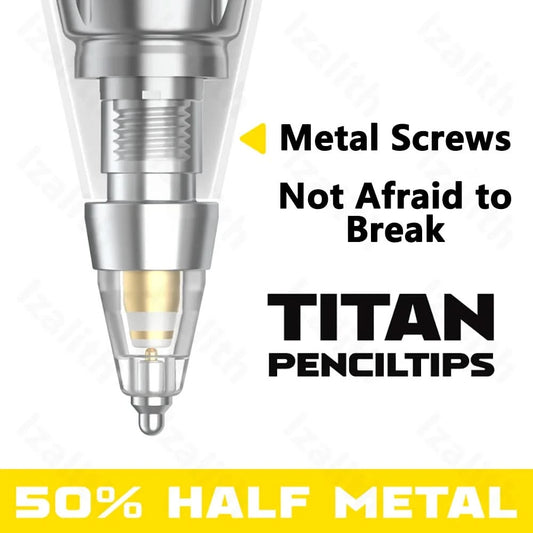 For Apple Pencil Pro Tips Pencil Nib For Apple Pencil Tip Soft Hard Metal For Apple Pencil 1st 2nd 3th(USB-C) Apple Pencil Pro