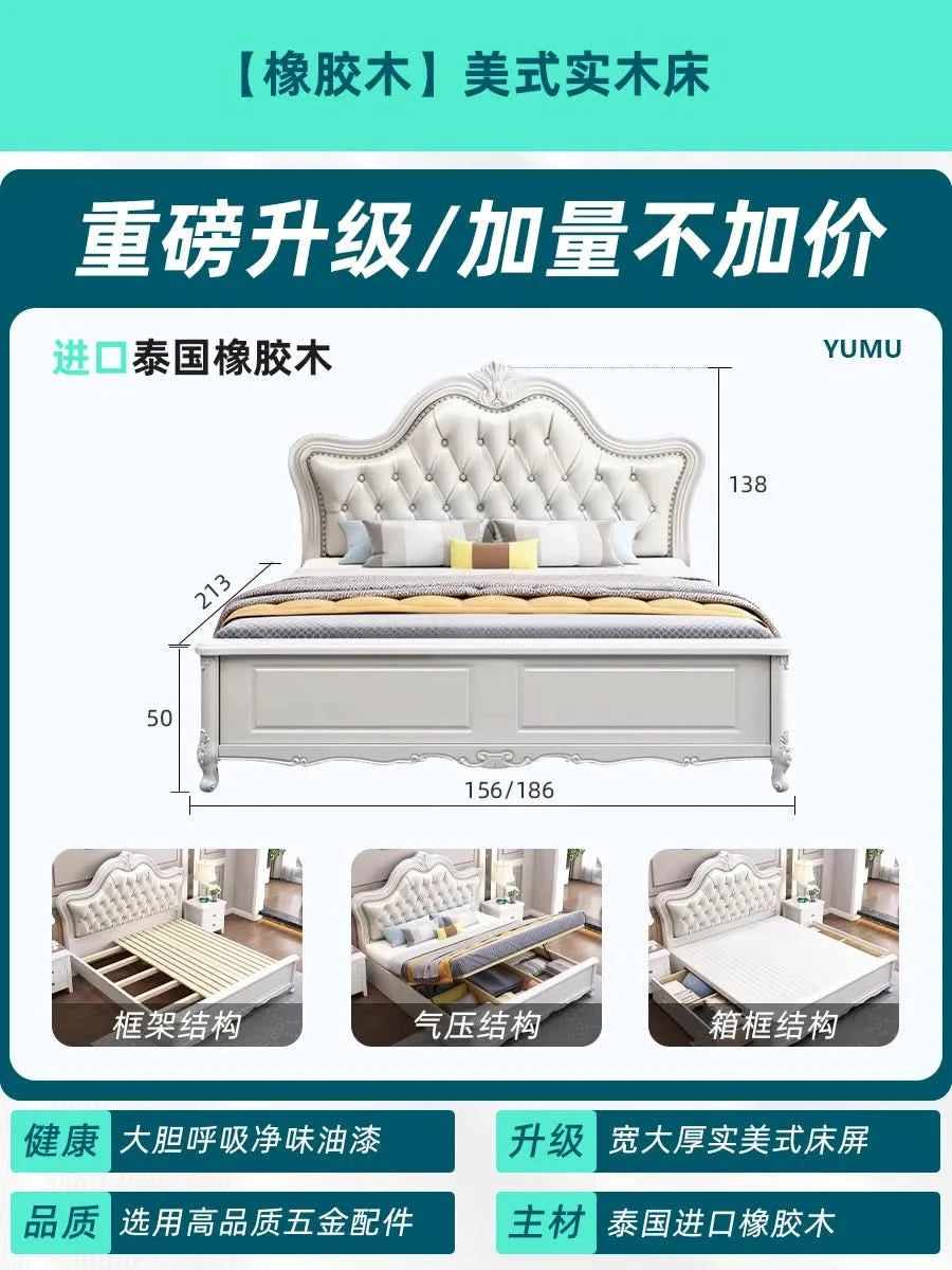 Design Bedroom Bed Children Luxury Single Full Girls Modern Headboards Bed Design Simple Letto Matrimoniale Unique Furniture