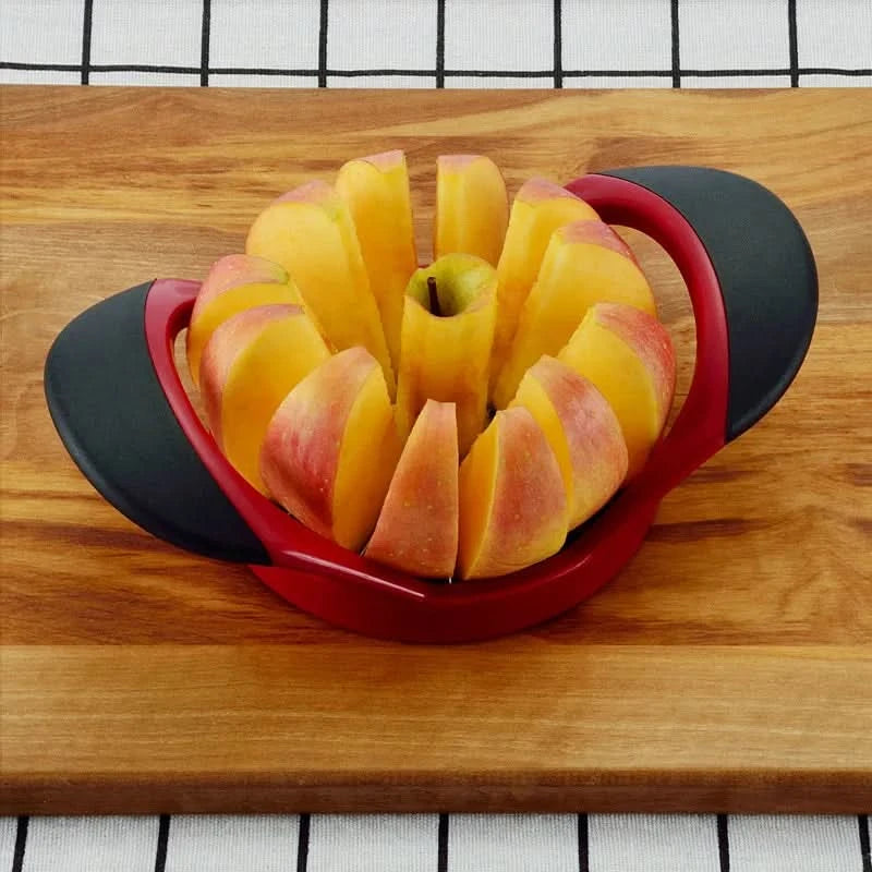 Upgrade Apple Slicer Fruit Cutter Stainless Steel Apple Knife Multifunctional Corer Kitchen Easy To Use Tool Peeler Apple Slicer