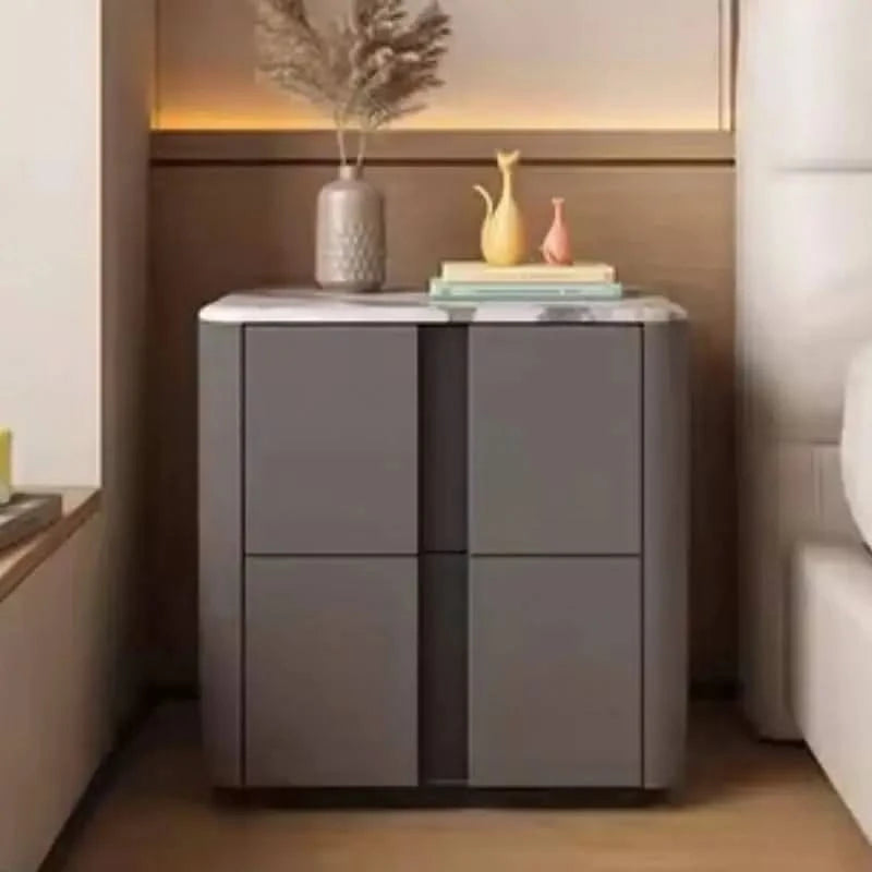 Corner Luxury Bed Table Organizer Accessories Modern Adult Bedside Table Bedroom Essentials Muebles Para Hogar Room Furnitures