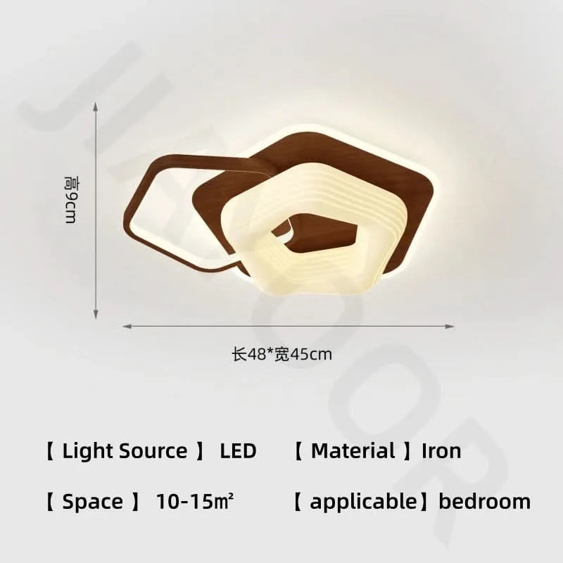 Bedroom light creamy style warm romantic children's room full spectrum eye protection designer's creative flower ceiling light