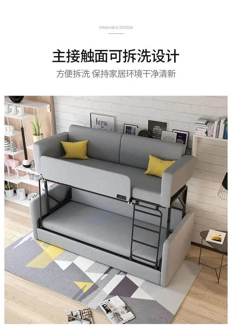 Folding Lounge Living Room Sofas Double Cushion Game Adults Sofa Comfortable Multifunctional Meubles De Salon Home Furniture