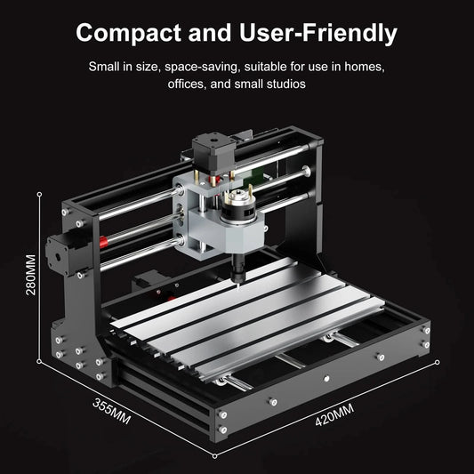 Twotrees TTC3018 CNC Milling Cutter Laser Engraving Machine CNC Router DIY Tool Metal Plastic Acrylic PVC Wood Board GRBL