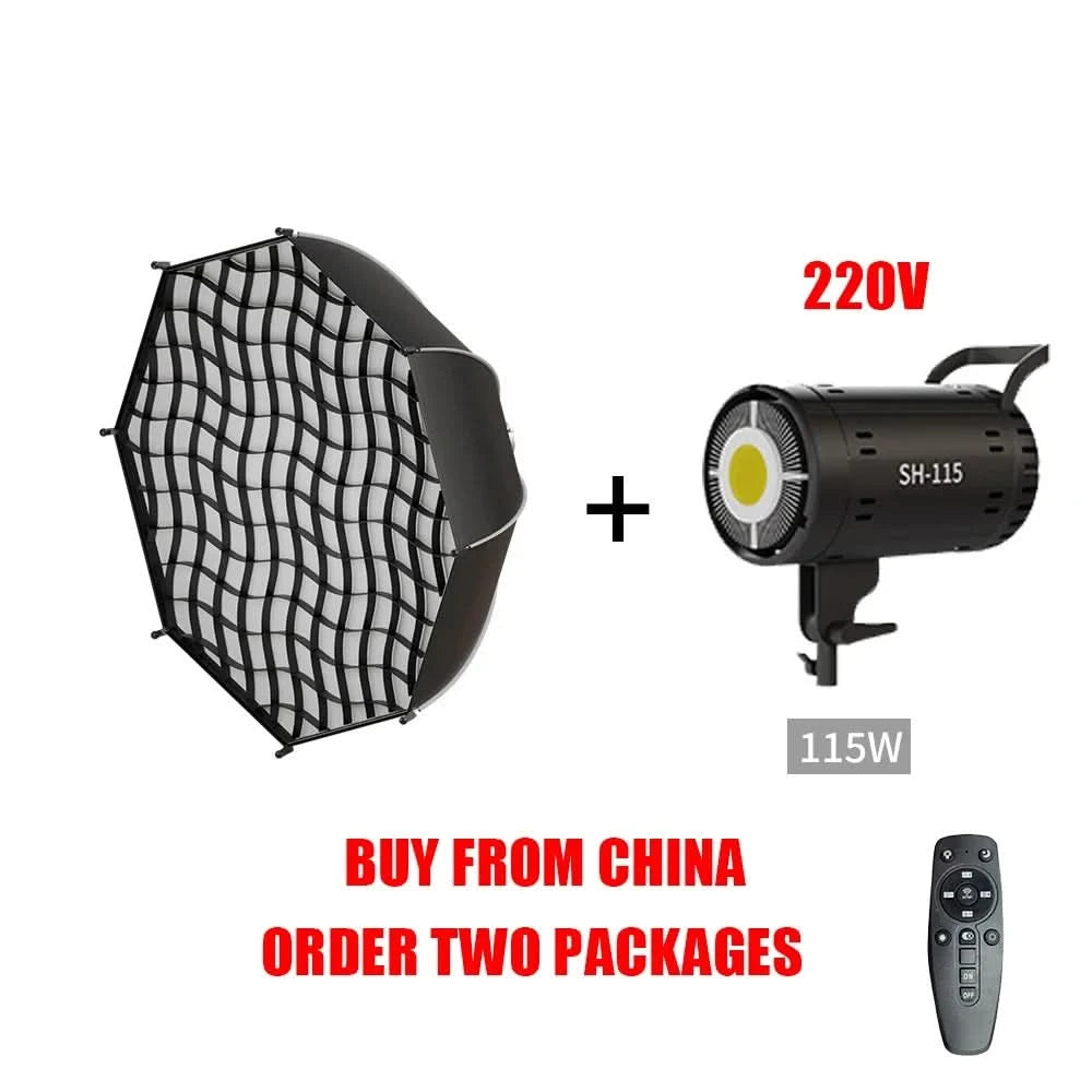 135W Fotografie LED Videoleuchte Tageslichtausgeglichene Sonnenlampe für Portraitblitz Studiozubehör Youtube Live