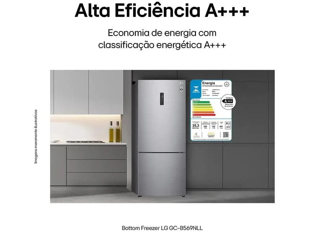 LG Frost Free Smart Inverse Refrigerator/Cooler-110V
