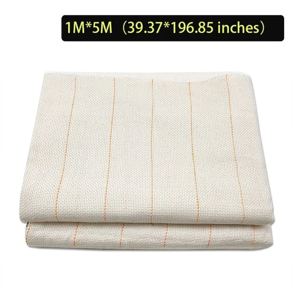 Primary Tufting Cloth,Backing Fabric For Electric Carpet Tufting Gun For Rug DIY Punch Needle Carpet Small Sizes 1.5/2/3/4/5M