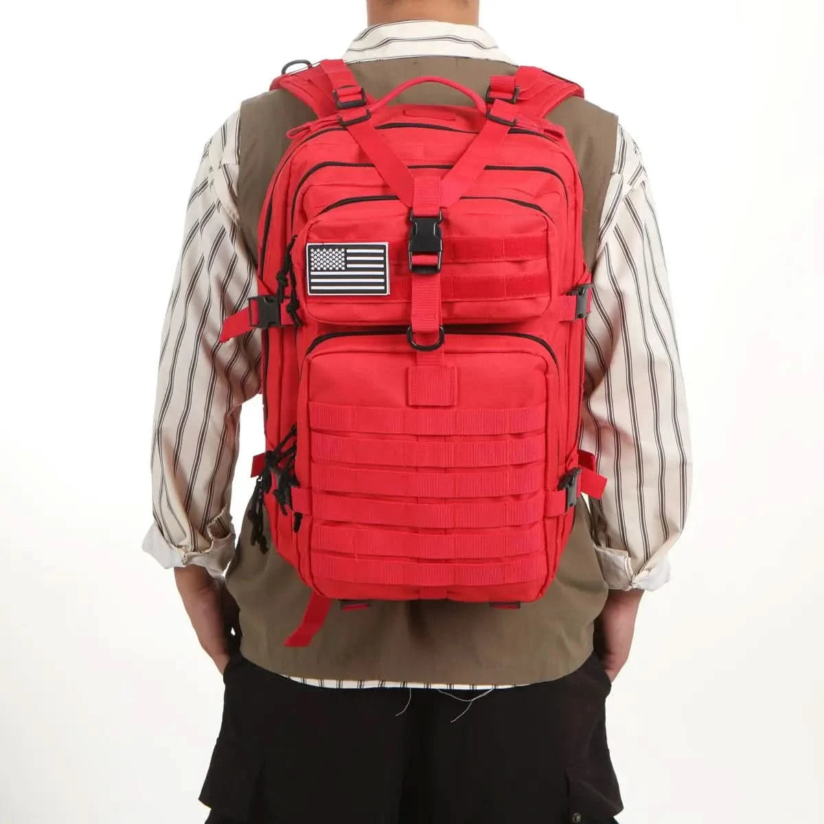 30L/50L 1000D Nylon Waterproof Backpack Outdoor Rucksacks Tactical Sports Camping Hiking Trekking Fishing Hunting Bag