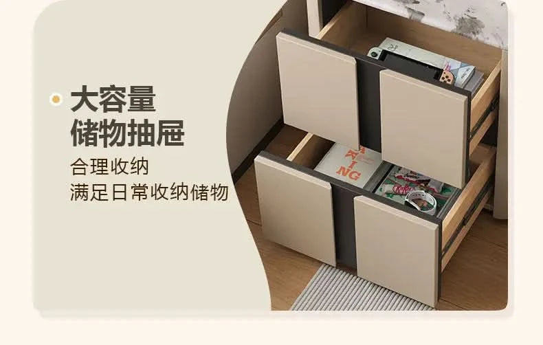 Corner Luxury Bed Table Organizer Accessories Modern Adult Bedside Table Bedroom Essentials Muebles Para Hogar Room Furnitures