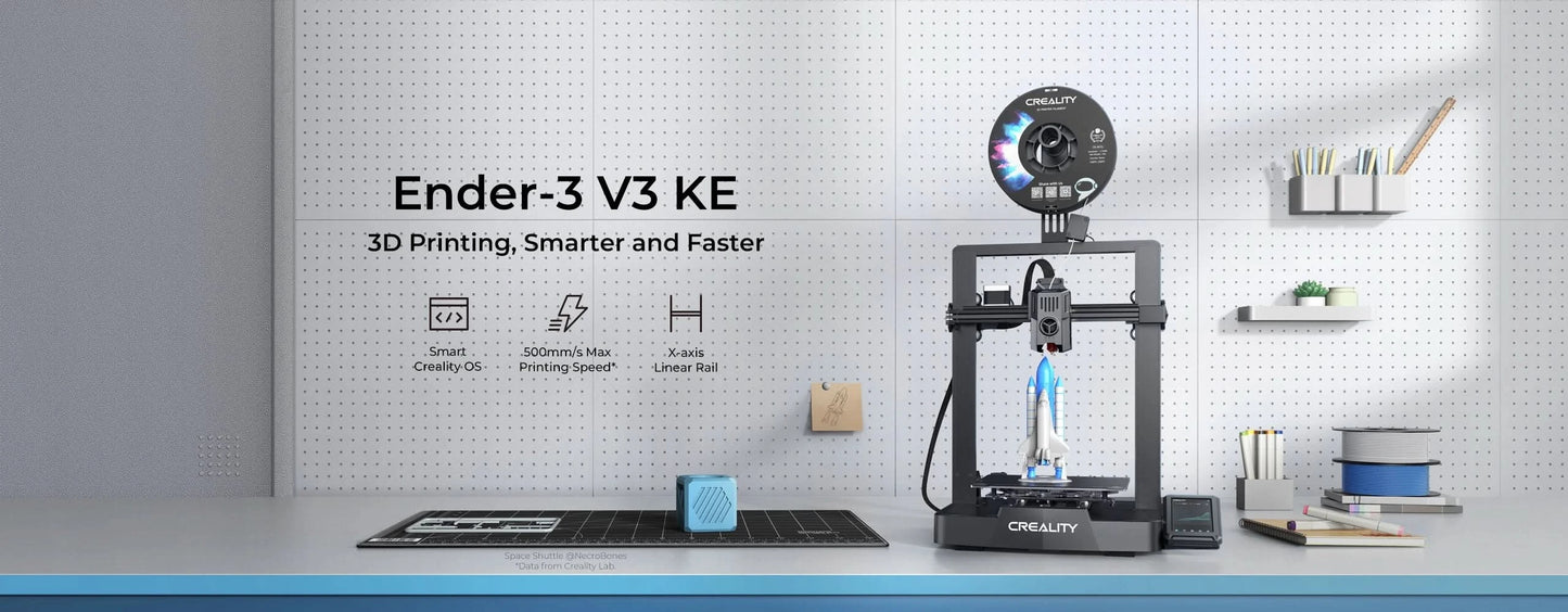 Creality 3D Ender-3 v3 KE Printer Upgrade Sprinte Direct Drive Extruder Hands-free Auto Leveling 32 Bits Silent Motherboard