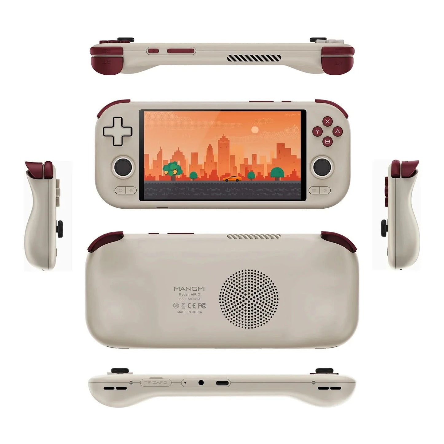 MANGMI AIR X Gaming Retro Handheld Console Snapdragon 662 With 5000mAh Battery 5.5-inch Screen RGB Hall Joystick Game Console