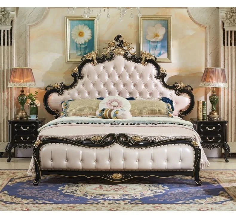 Unique Designer Wedding Bed High Quality Modern Style Storage Organizer Comfortable Twin Size Bedroom Furniture with Soft Fabric