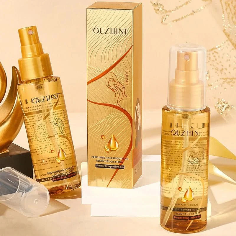 Hair Care Essential Oil Spray, Nourishing & Repair, Smooth Shiny Finish, Long-Lasting Fragrance, Easy Use for All Hair Types