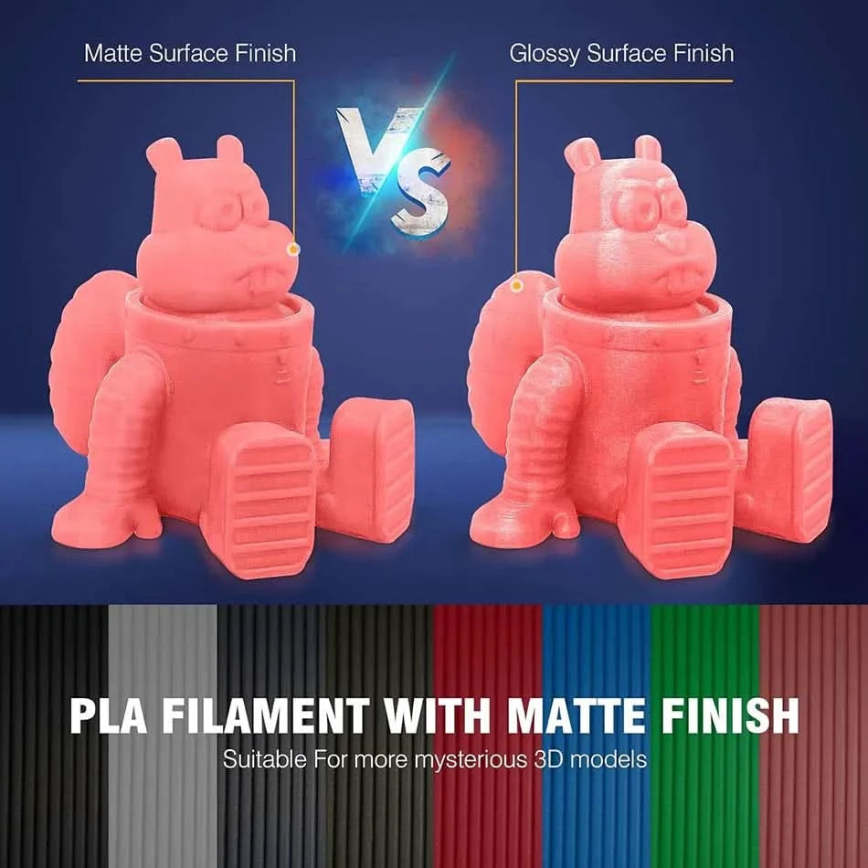 JAYO 3D Filament 1.75mm PLA / PLA Plus / PLA Meta/ Silk PLA+/PLA Matte 3D Prnter Filament 1.1KG For FDM Multicolor Set 10Rolls