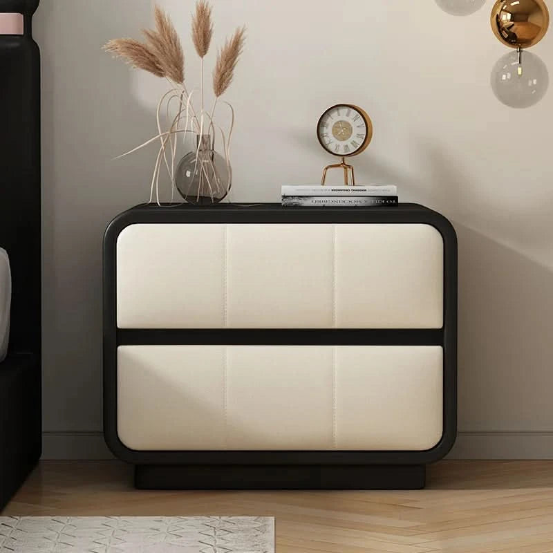 Children's Room Bedside Cabinet Free-Standing Wooden Storage Table Small Side Organizer for Bedroom Balcony