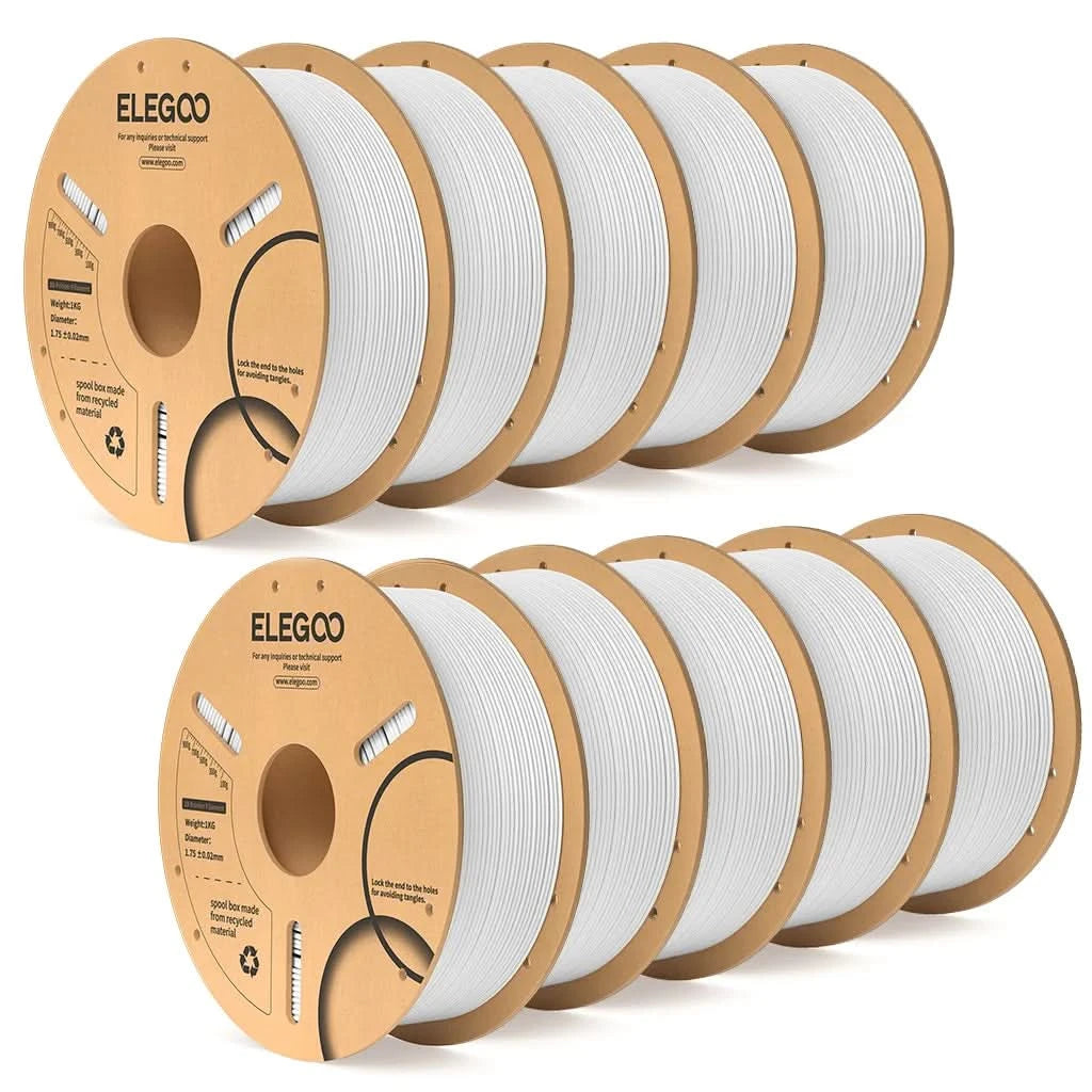 ELEGOO 1.75mm PLA Filament 1kg Plastic 3D PLA for 3D Printer Consumables Material for FDM 3D Printer NEPTUNE 3 PRO