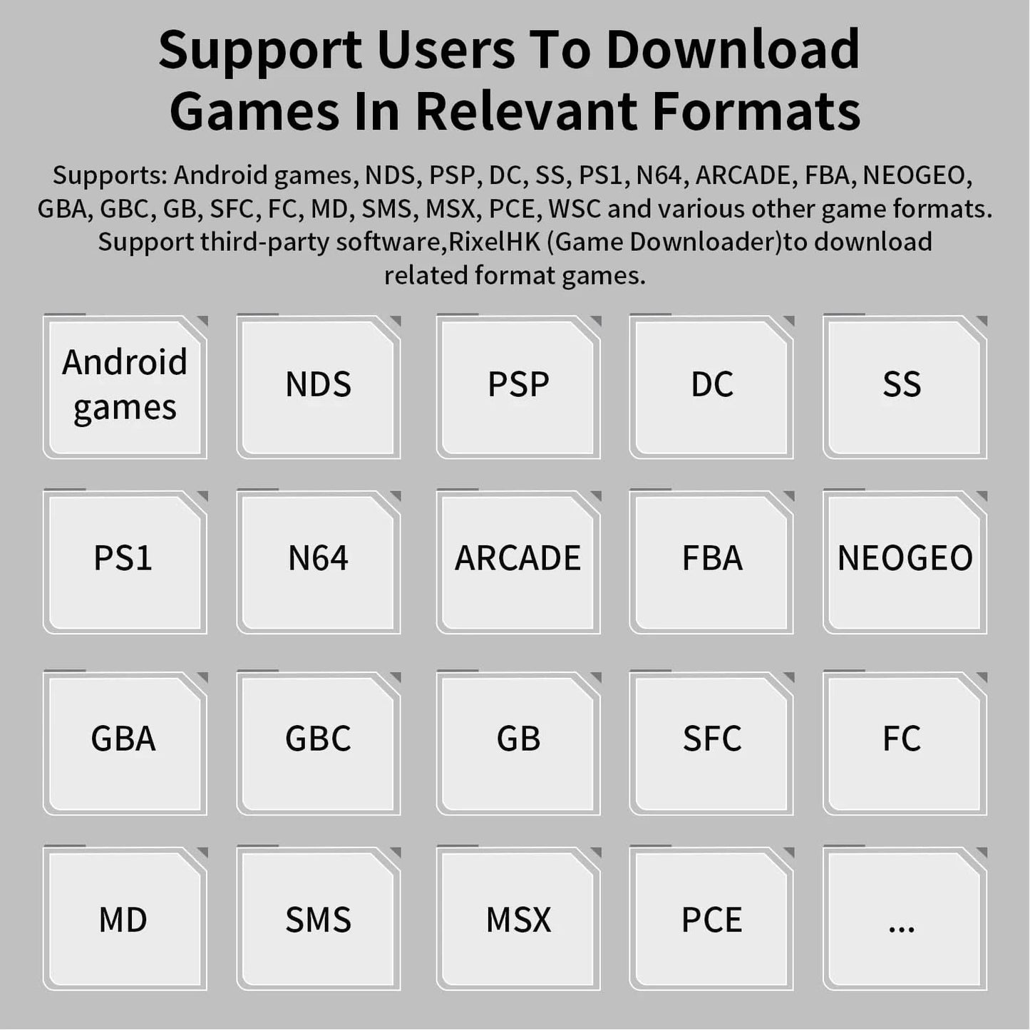 Anbernic RG DS Retro Handheld Game Console Flip Video Games Player 4" IPS Dual Screen Android14 4000mAh Supports RixelHK PSP PS2
