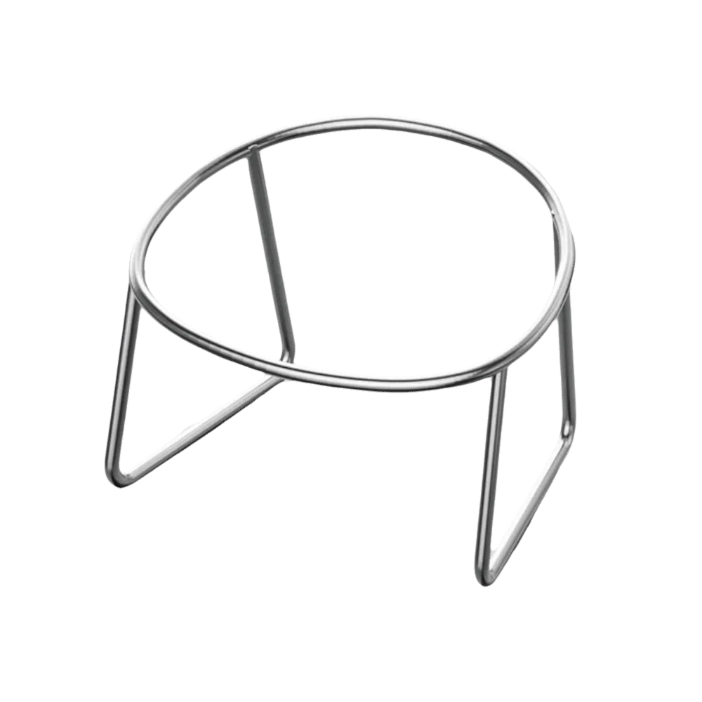 ‌304-Stainless Steel Raised Cat Bowl with 15° Elevated Design.