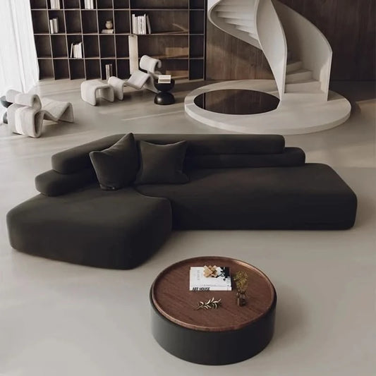 Lounge Modern Living Room Sofas Children Curved Outdoor Gaming Sofas Luxury Designer Hallway Office Wood Divano Home Furniture
