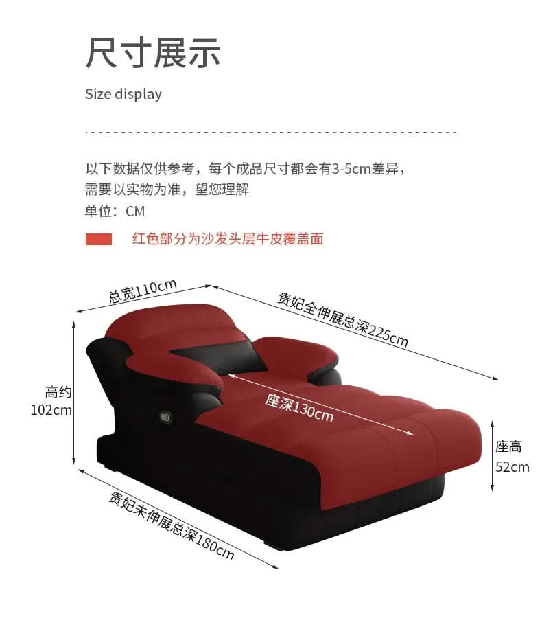 Lounge Sleeper Living Room Sofa Multifunctional Cinema Comfortable Minimalist Sofa Relaxing Corner Meuble De Salon Furnitures