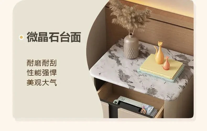 Corner Luxury Bed Table Organizer Accessories Modern Adult Bedside Table Bedroom Essentials Muebles Para Hogar Room Furnitures