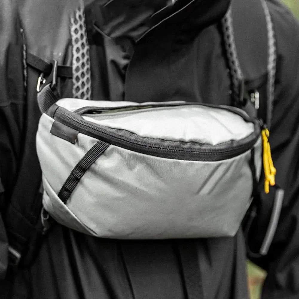 Portable Outdoor Waist Bag Adjustable Hiking Bag With Strap Mountaineering Running Waist Bag Cycling Backpack For Camping Hiking