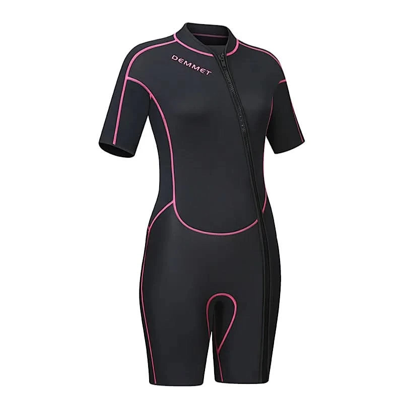 Scuba wetsuit 1.5MM-3MM One-piece neoprene Men Women Full Body Wetsuit Sunscreen White Warm Swimsuit Swimming Surfing Snorkeling