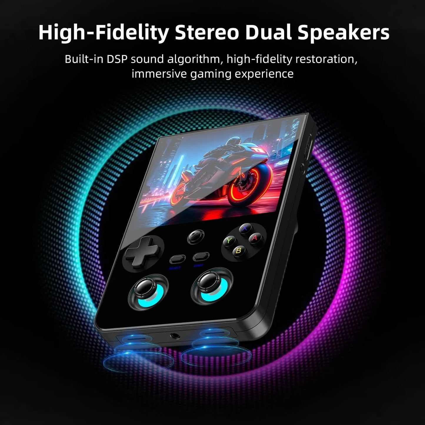 ANBERNIC RG477V Handheld Game Console Android 14 Video Player 4.7" LTPS In-Cell DSP Sound Effect Support AI RixelHK 1080p-DP ps2