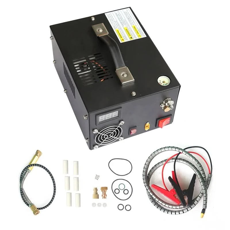 220V 12V Pcp Air Compressor 300Bar 4500psi Pneumatic Rifles Diving High Pressure Pump  30MPA PCP Shooting Pump Inflator