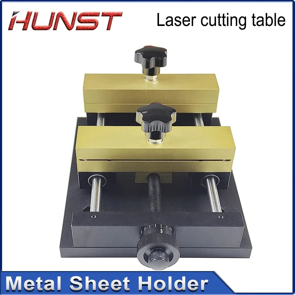 Hunst Laser Marking Machine Metal Sheet Holder Attachment Fixed Bracket Metal Fixture for Fiber Laser Machine Cutting Tools