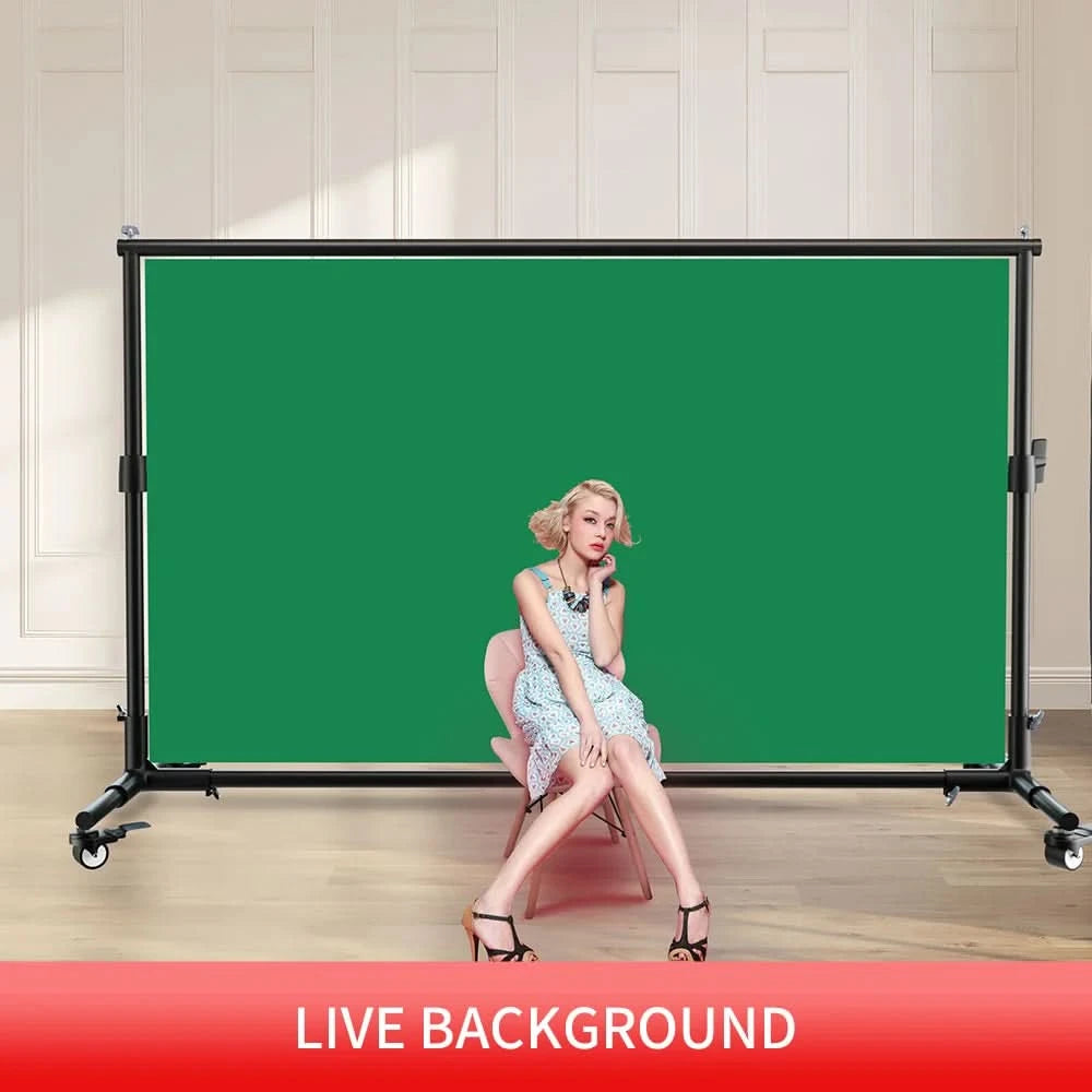 SH 2X2M / 2X3M Background Stand With 4pcs Wheels And 4pcs Fish Clips Photography Backdrop Frame Support For Photo Studio