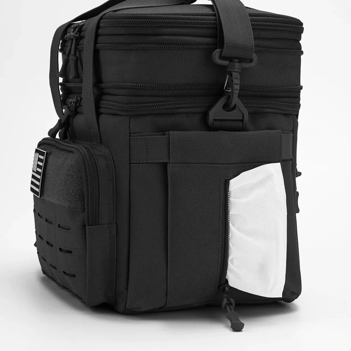 Men's Tactical Lunch Box Expandable 18L Tactical Insulated Cooler Bag,Leak Proof Insulated Lunch Bag For Work Camping Outdoor