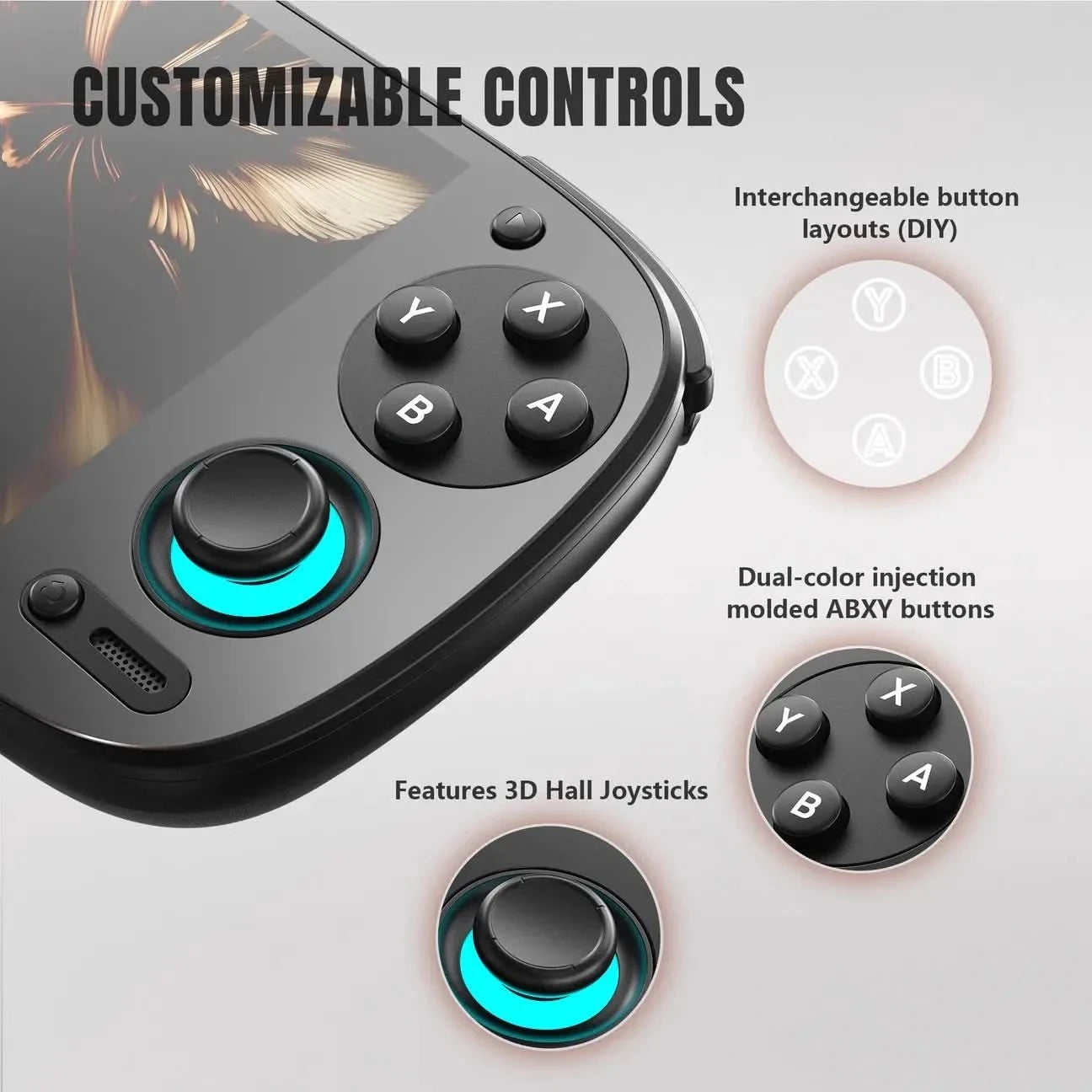 Retroid Pocket 5 Handheld Game Console SD865 8+128G  Android13 5.5 Inch 1080P OLED Touch Screen WIFI6 BT5.1 PSP PS2 Game RP5